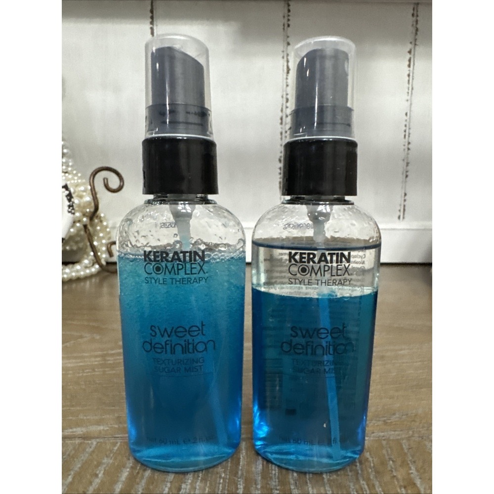 Lot Of 2‎ Keratin Complex Therapy SWEET DEFINITION Texturizing Sugar Mist 2 oz